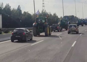 Ξεκίνησε η μεγάλη κάθοδος των τρακτέρ στην Αθήνα – VIDEO