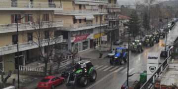 Αγωνιστική υποδοχή επεφύλαξαν στη Ν. Κεραμέως οι αγρότες των Γρεβενών