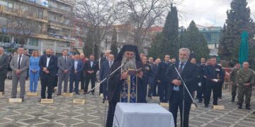 Εθνική Επέτειος 25ης Μαρτίου: Η Επιμνημόσυνη δέηση, ο πανηγυρικός της ημέρας και δηλώσεις επισήμων στην κεντρική πλατεία  Πτολεμαΐδας (φώτο-βίντεο)