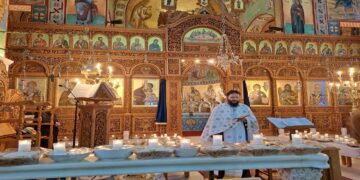 Παραμονή Ψυχοσάββατου στον Ιερό Ναό Αγίου Στεφάνου και Οσίας Παρασκευής της Επιβατινής  Πτολεμαΐδας