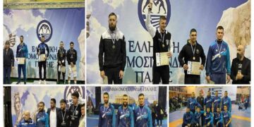 Πανελλήνιο Πάλης Ανδρών: 2 αργυρά και ένα χάλκινο για το Παλαιστικό Κέντρο Εορδαίας