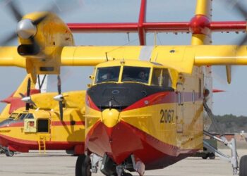 7 νέας τεχνολογίας πυροσβεστικά Canadair με night vision αναμένονται στην Ελλάδα μέχρι το 2030