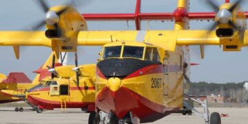7 νέας τεχνολογίας πυροσβεστικά Canadair με night vision αναμένονται στην Ελλάδα μέχρι το 2030