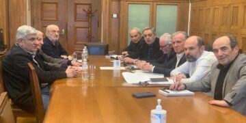Συνάντηση κλιμακίου ΠΑΣΟΚ – Κινήματος Αλλαγής με την Πανελλήνια Ομοσπονδία Συνταξιούχων ΔΕΗ (ΠΟΣ ΔΕΗ)