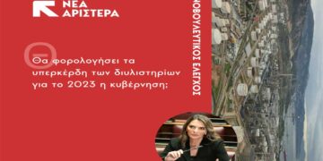 Ερώτηση Π. Πέρκα: Θα φορολογήσει τα υπερκέρδη των διυλιστηρίων για το 2023 η κυβέρνηση;