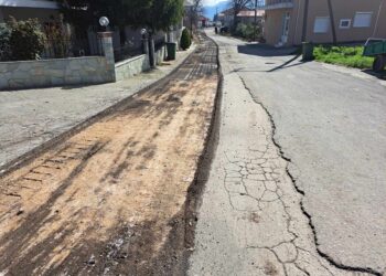 Ασφαλτοστρώσεις σε χωριά του Δήμου Σερβίων