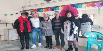 Κέφι και χορός στο Maske Party που διοργάνωσαν  με μεγάλη επιτυχία η κοινότητα Ασβεστόπετρας, ο Πολιτιστικός Σύλλογος και ο Σύλλογος Γονέων και Κηδεμόνων του Σχολείου