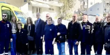 Κατερίνη: Συνταξιούχος δώρισε ασθενοφόρο στο ΕΚΑΒ στη μνήμη του γιου της