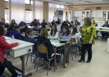 Δειγματική διδασκαλία σε πραγματική τάξη παρακολούθησαν οι μαθητές της Β΄ Τάξης του 2ου ΓΕΛ Πτολεμαΐδας