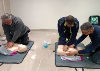 Επίδειξη Πρώτων Βοηθειών από Εκπαιδευτές του ΕΚΑΒ σε υπαλλήλους της Περιφερειακής Ενότητας Καστοριάς