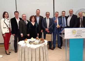 Πραγματοποιήθηκε η εκδήλωση κοπής βασιλόπιτας της Ομοσπονδίας Εμπορικών Συλλόγων Δ. και Κ. Μακεδονίας