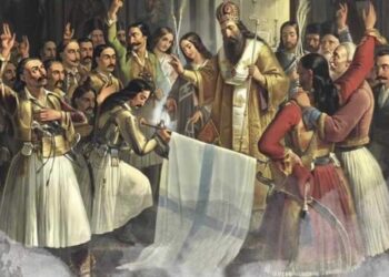 Εορτασμός 25ης Μαρτίου στον Αυγερινό Βοΐου