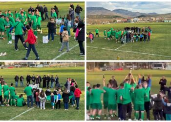 Είμαστε πια πρωταθλητές….. Απονομή κυπέλλου και πανηγύρια για την πρωταθλήτρια Δόξα Βερμίου Πύργων (βίντεο)