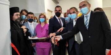 Ο Υφ. Υγείας εγκαινίασε την πλήρως ανακαινισμένη Παιδιατρική Πτέρυγα του Νοσοκομείου Καστοριάς