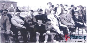 Γήπεδο Πτολεμαΐδος 1954, παρακολουθώντας τον αγώνα του Θρυλικού ΑΡΗ – Από τη στήλη του Γ. Καζαντζή στον ΠΑΛΜΟ (6/3)