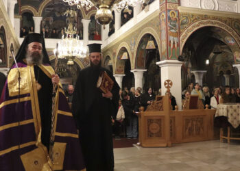 Ο Α´ Κατανυκτικός – Συγχωρητικός Εσπερινός στην Ιερά Μητρόπολη Φλωρίνης, Πρεσπών και Εορδαίας