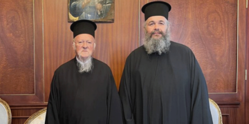 Ο Σεβασμιώτατος Μητροπολίτης μας κ. Ειρηναίος στο Φανάρι