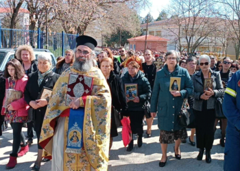 Πανηγυρικά εορτάστηκε η Κυριακή της Ορθοδοξίας στον Ι.Ν. Αγίας Σκέπης Πτολεμαΐδας (ρεπορτάζ της Κούλας Πουλασιχίδου)