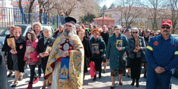 Πανηγυρικά εορτάστηκε η Κυριακή της Ορθοδοξίας στον Ι.Ν. Αγίας Σκέπης Πτολεμαΐδας (ρεπορτάζ της Κούλας Πουλασιχίδου)
