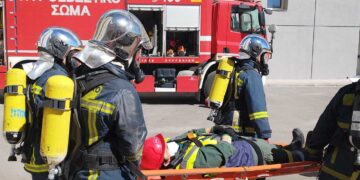 Πυροσβεστική Υπηρεσία Πτολεμαΐδας: Πραγματοποιήθηκε άσκηση ετοιμότητας στον χώρο του ΑΗΣ Πτολεμαΐδας (βίντεο + φωτογραφίες)