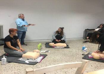 Σεμινάριο Πρώτων Βοηθειών στον Άγιο Δημήτριο από το ΕΚΑΒ Κοζάνης