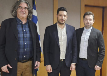 Στο Υπουργείο Ψηφιακής Διακυβέρνησης ο Δήμαρχος Σερβίων Χρήστος Ελευθερίου