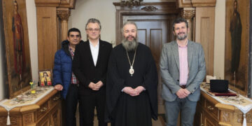 Τον Μητροπολίτη Φλωρίνης, Πρεσπών & Εορδαίας κ. Ειρηναίο επισκέφθηκαν ο Κοσμήτορας της Γεωπονικής Σχολής και στελέχη του Πανεπιστημίου Δ.Μ.