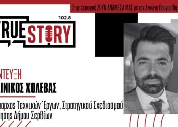 Κ. Χολέβας (αντιδήμαρχος Σερβίων): «Ενεργοποιούμε τους νέους του Δήμου μας, μέσα από τη συμμετοχή σε ευρωπαϊκά έργα»