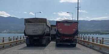 Ολοκληρώθηκαν οι προγραμματισμένες δοκιμαστικές φορτίσεις στα άκρα των προβόλων Μ4-1, Μ5-1, Μ6-1 της Υψηλής Γέφυρας Σερβίων