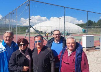 Για τένις στην Πτολεμαΐδα ο Άδωνις Γεωργιάδης- Το μήνυμα του για την διάδοση του αθλήματος