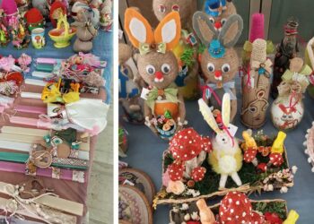 Λαμπάδες και Πασχαλινά είδη στην Πασχαλινή Εορταγορά του Συλλόγου Παιδιών ΑμεΑ Εορδαίας