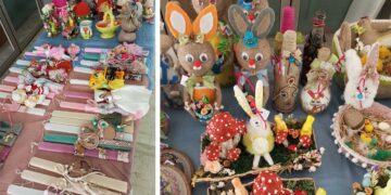 Λαμπάδες και Πασχαλινά είδη στην Πασχαλινή Εορταγορά του Συλλόγου Παιδιών ΑμεΑ Εορδαίας