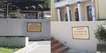 Ονοματοδοσία Πλατειών στα Σέρβια