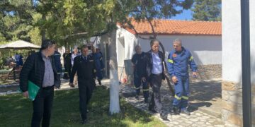 Στις εγκαταστάσεις της Ειδικής Μονάδας Δασικών Επιχειρήσεων ο Αμανατίδης- Εκσυγχρονισμός των υποδομών με κονδύλια της Περιφέρειας