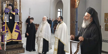 Αρχιερατικός ΣΤ’ Κατανυκτικός Εσπερινός στον Ι.Ν. Μεταμορφώσεως του Σωτήρος Πτολεμαΐδας (ρεπορτάζ της Κούλας Πουλασιχίδου)