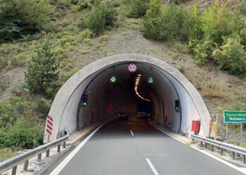 Εγνατία Οδός: Κανονικά η κυκλοφορία στο κομμάτι της σήραγγας Μαλακάσι Α