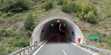 Εγνατία Οδός: Κανονικά η κυκλοφορία στο κομμάτι της σήραγγας Μαλακάσι Α