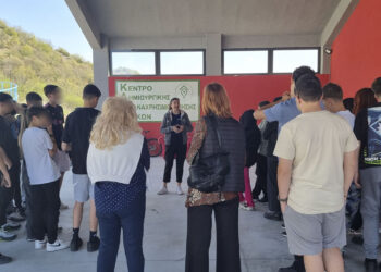 Επίσκεψη σχολείου της Καρδίτσας στο Κέντρο Δημιουργικής Επαναχρησιμοποίησης Υλικών Γρεβενών