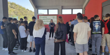 Επίσκεψη σχολείου της Καρδίτσας στο Κέντρο Δημιουργικής Επαναχρησιμοποίησης Υλικών Γρεβενών