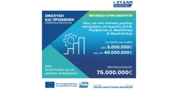 2η Τροποποίηση Δράσεων Ενίσχυσης Επενδυτικών Σχεδίων που υλοποιούνται στις ηπειρωτικές περιοχές ΕΣΔΙΜ του ΔΑΜ