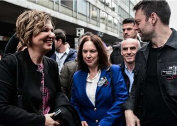 Η Γεροβασίλη ανεβάζει τον πήχη των ευρωεκλογών και αφήνει αιχμές για Κασσελάκη
