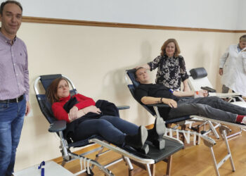 Πραγματοποιήθηκε η αιμοδοσία, στη μνήμη του μικρού Νικόλα – Μάριου, του Συλλόγου Εθελοντών Αιμοδοτών Σιάτιστας την Κυριακή 31/3