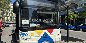 Θεσσαλονίκη: Βόλτα στους δρόμους της πόλης με το πρώτο ηλεκτρικό αστικό λεωφορείο – “Τα καλύτερα έρχονται” (video)