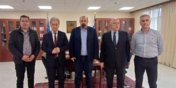 Δέσμευση Χρ. Τριαντόπουλου για αποκατάσταση ζημιών από την κατολίσθηση στον Άγιο Παντελεήμονα Φλώρινας