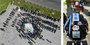Για δεύτερη ημέρα το Vespa Club Πτολεμαΐδας στην Pontedera της Ιταλίας σε παγκόσμια διοργάνωση Vespa (video)