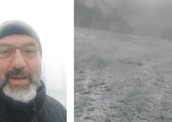 Ο Σάκης Αρναούτολου έκανε LIVE μετάδοση από τη χιονισμένη Βίγλα! (video)