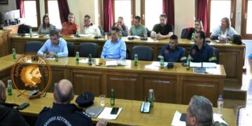 Πρώτη σύσκεψη φορέων του Συντονιστικού Οργάνου Πολιτικής Προστασίας, στο Αμύνταιο