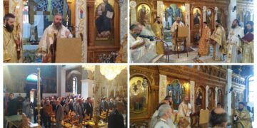 Χοροστατούντος του Μητροπολίτη Φλωρίνης- Πρεσπών και Εορδαίας κ.κ. Ειρηναίου η Ακολουθία της 2ης Ανάστασης στην Πτολεμαΐδα