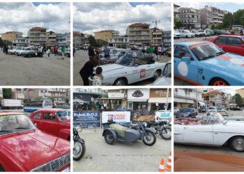 Αυτοκίνητα μιας άλλης εποχής βρέθηκαν σήμερα Κυριακή στην Πτολεμαΐδα (φώτο βίντεο)