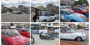 Αυτοκίνητα μιας άλλης εποχής βρέθηκαν σήμερα Κυριακή στην Πτολεμαΐδα (φώτο βίντεο)